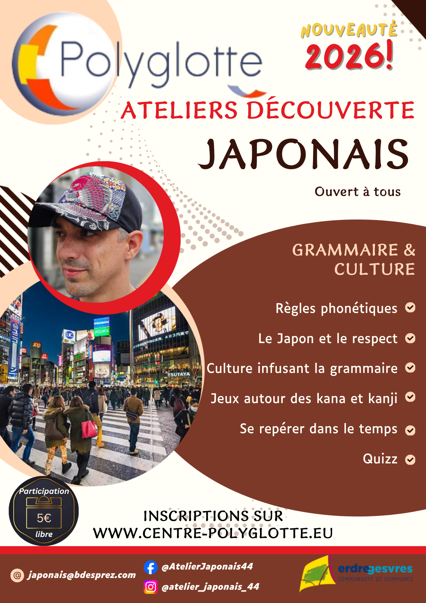 Flyer Atelier #2 (Polyglotte – participation)