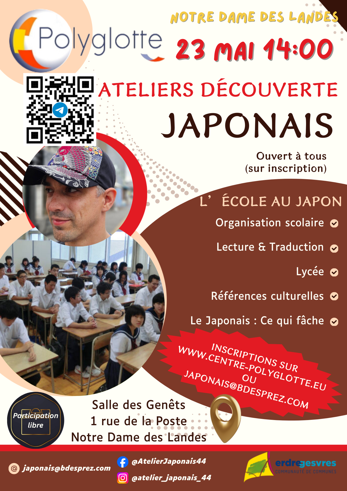 Flyer Atelier #5 (Polyglotte)