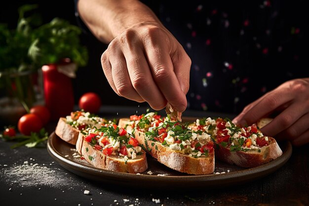mains-saupoudrant-du-fromage-feta-ecrase-bruschetta_198067-264255